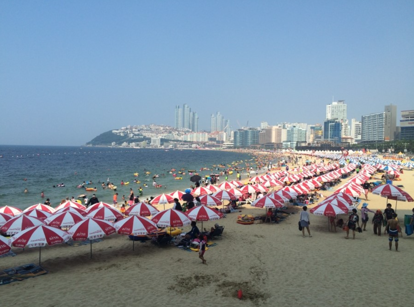 부산 해운대 해수욕장