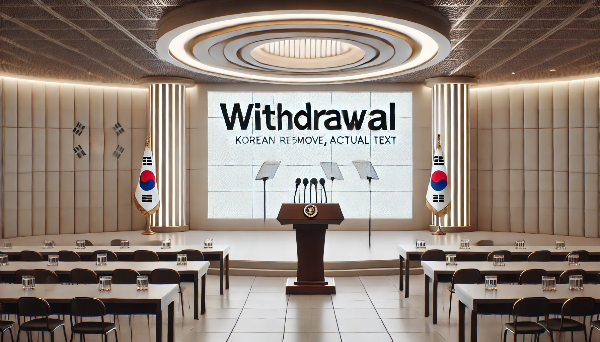 오세훈 불출마 선언