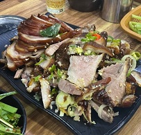 족발무침