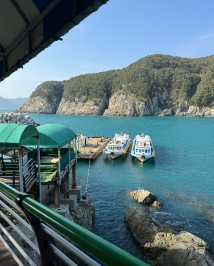 해금강 유람선1