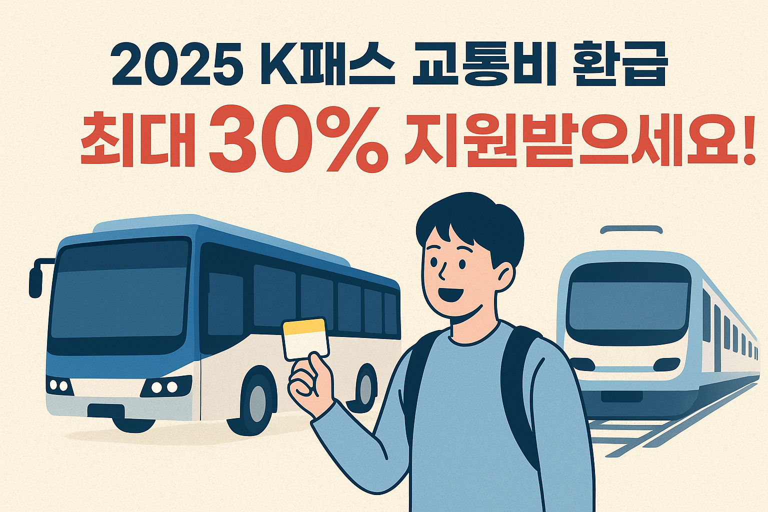 2025 K패스 신청방법&middot;지원대상&middot;혜택 총정리