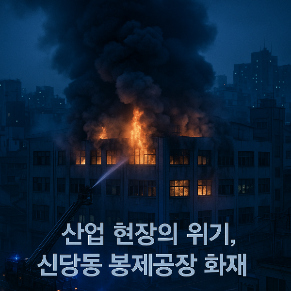 서울 신당동 봉제공장 화재 발생…안전관리의 경고등