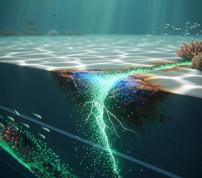 자가 치유 나노복합체의 해양 부식 방지 효과