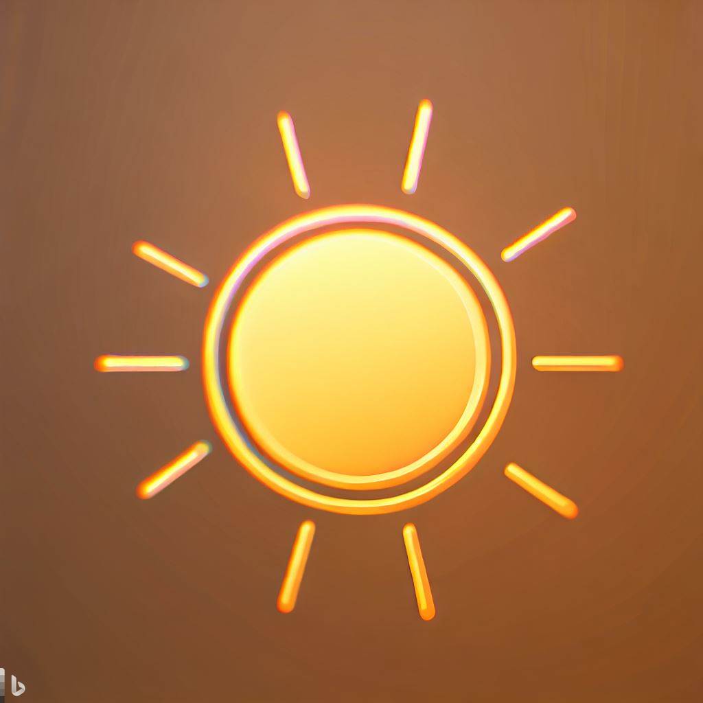 태양 아이콘
