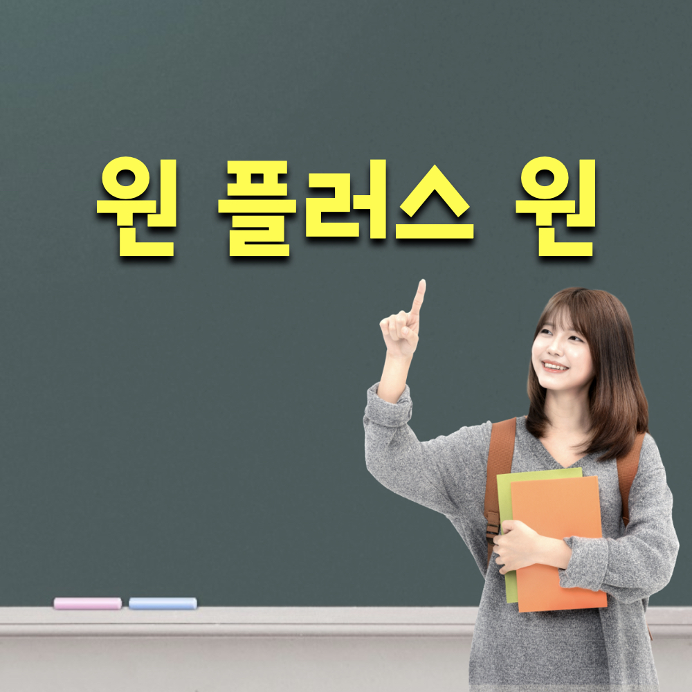 원플러스원_이득일까