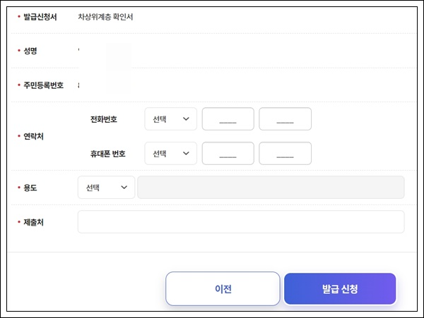 차상위계층 확인서발급 혜택 안내