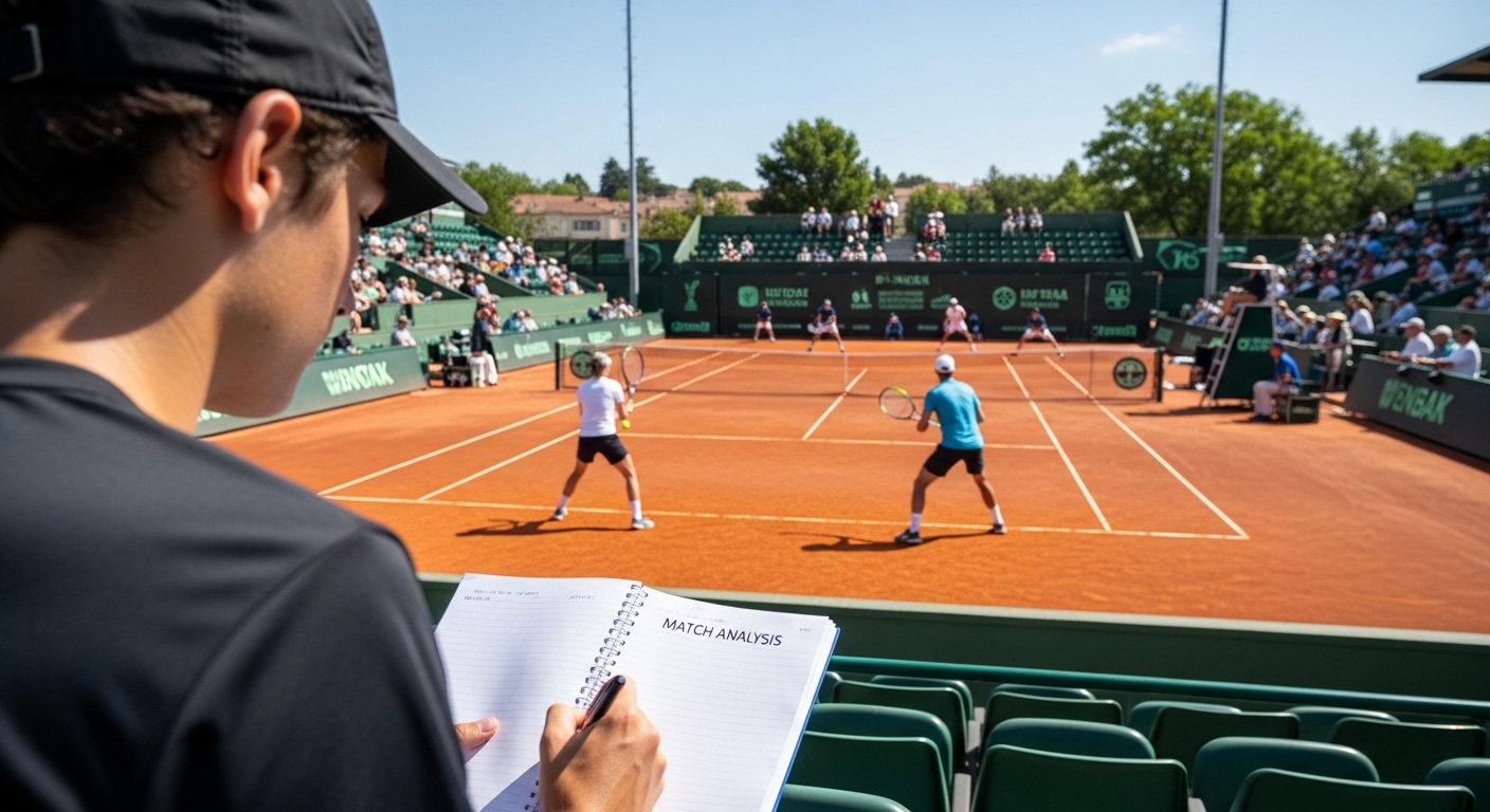 테니스 입문자가 ITF 대회를 보면서 전략적 감각을 키우는 방법