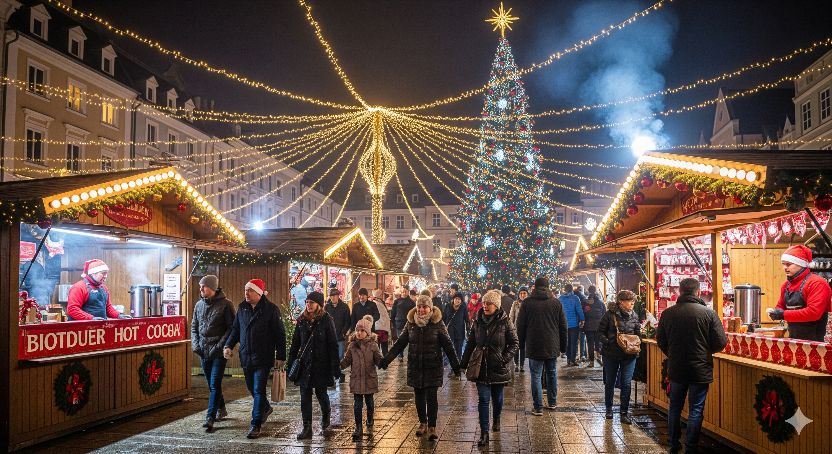 크리스마스 마켓 일루미네이션 빛 축제 연말여행 가족 연인