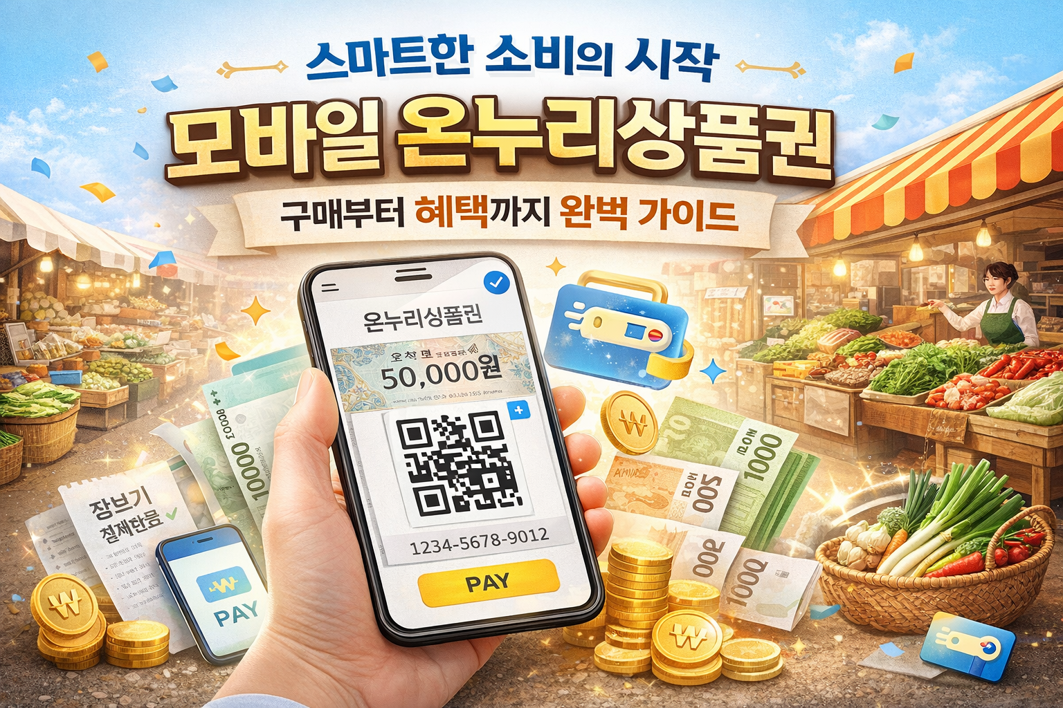 스마트한 소비의 시작: 모바일 온누리상품권 구매부터 혜택까지 완벽 가이드