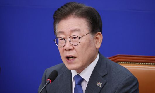 이재명 당대표 무기한 단식 선언 찬반 투표