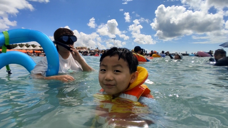 협재해변
