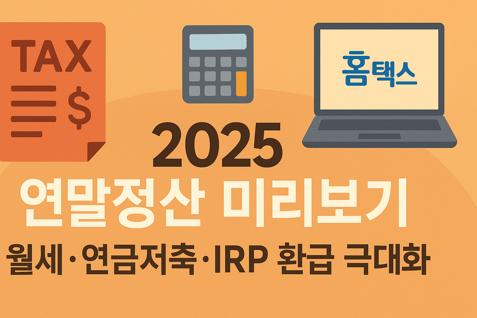 연말정산 절세