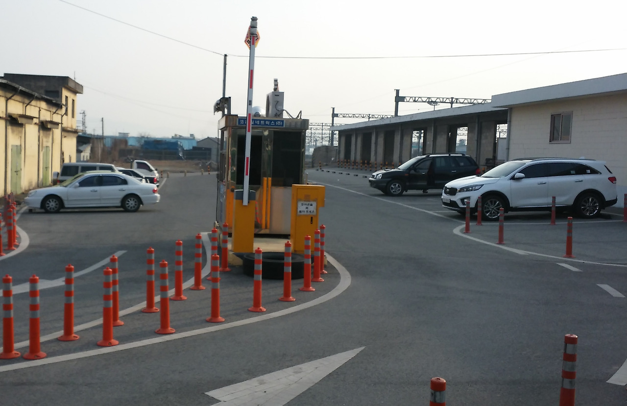 논산역 KTX 주차장