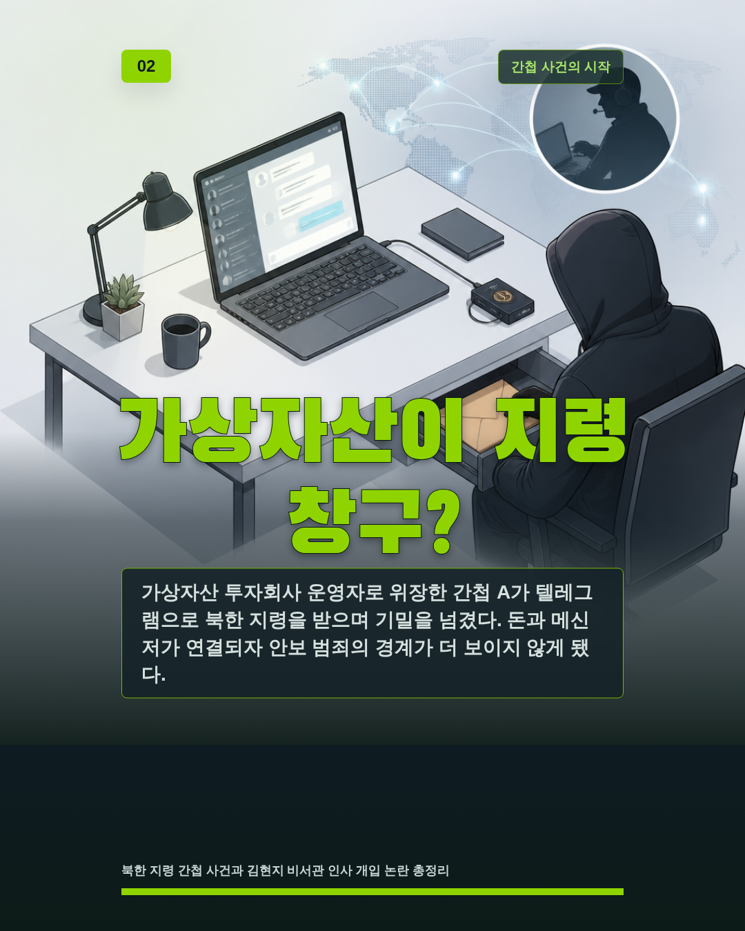 가상자산이 지령 창구?