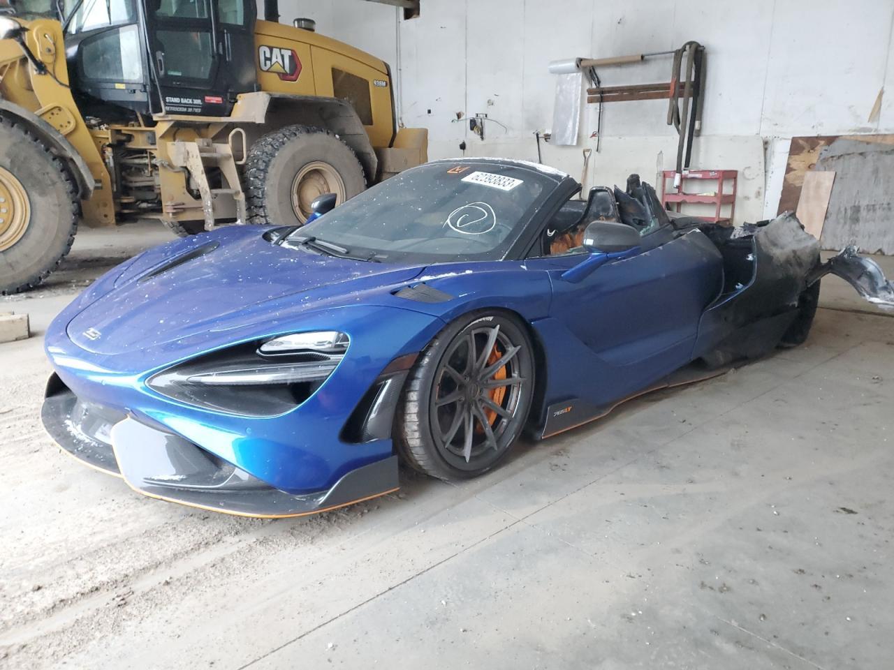 맥라렌 765LT 스파이더 탄소 섬유 범퍼
