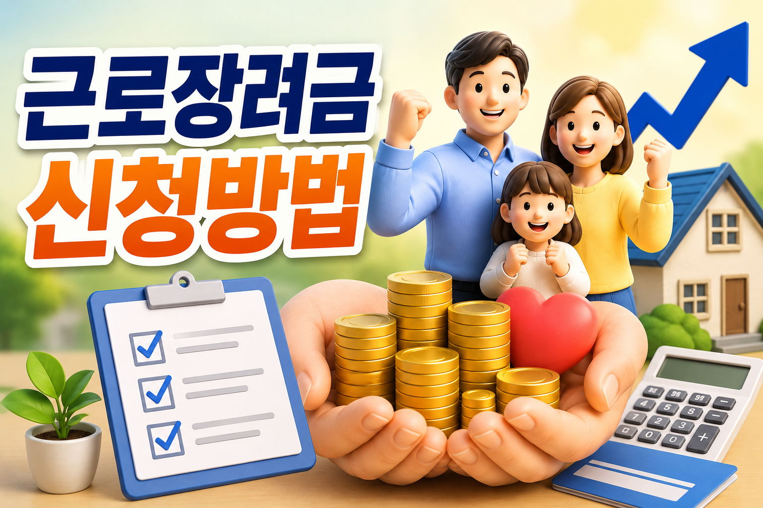근로장려금 신청방법 총정리｜대상조회&middot;반기신청&middot;지급금액 한눈에 관련 사진