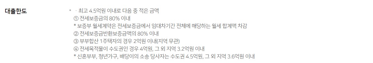 농협은행 전세자금대출 자격조건 금리 서류