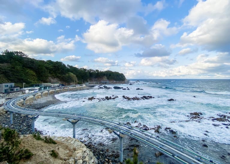 죽변 해안 스카이레일