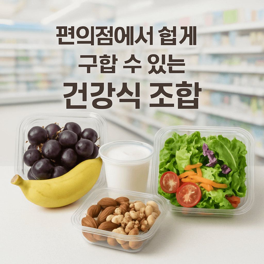 편의점 자취생 조합 이미지 사진