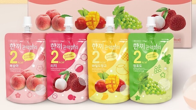 곤약젤리, 최고의 건강 스낵 이렇게 먹어보세요.