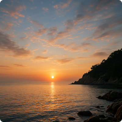 새해 일출 명소 이미지