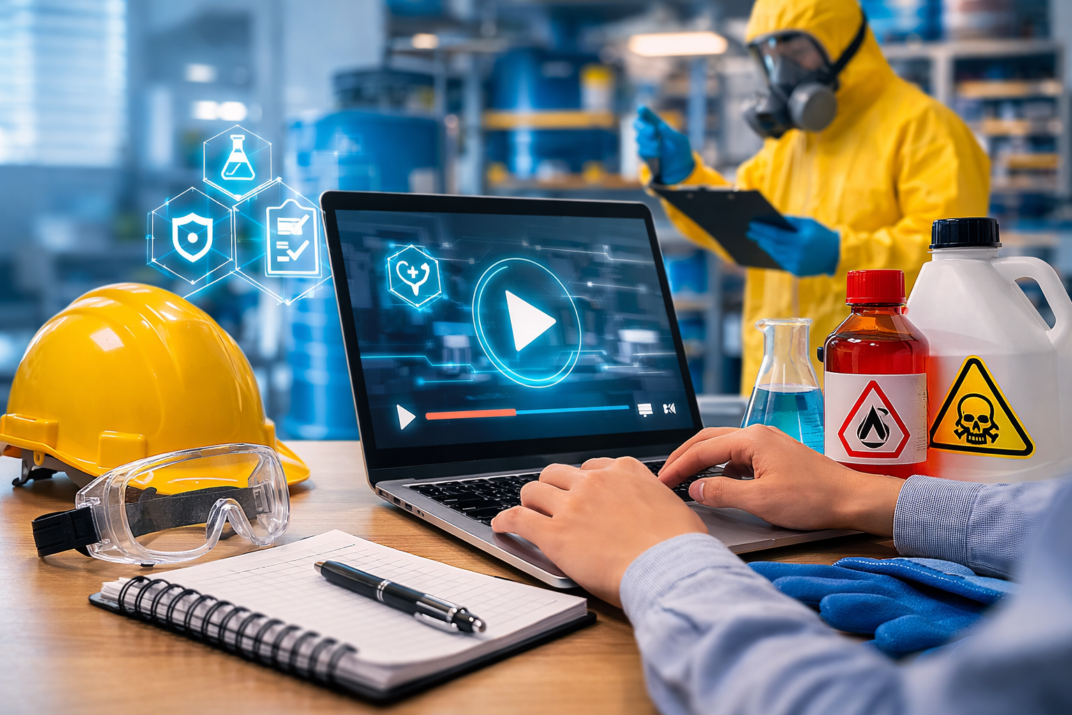 유해화학물질 안전교육 온라인 신청방법 (종사자&middot;취급자 교육 총정리) 관련 사진