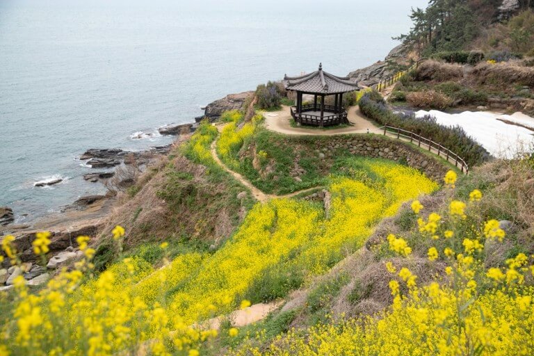 남해가천다랭이마을사진