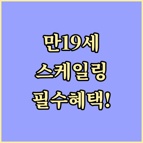 치아 스케일링 보험 만 19세 성인 ..