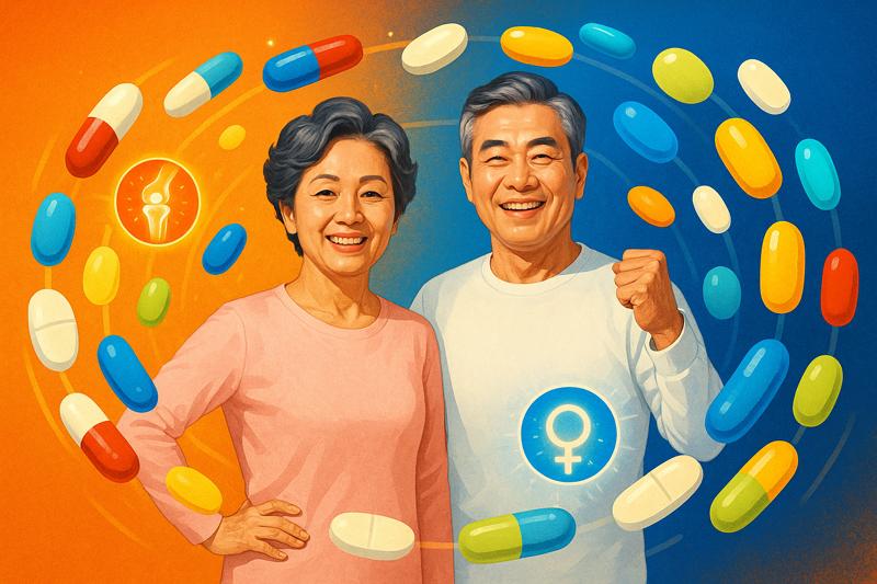 50대 60대 건강을 지키는 필수 영양제 총정리