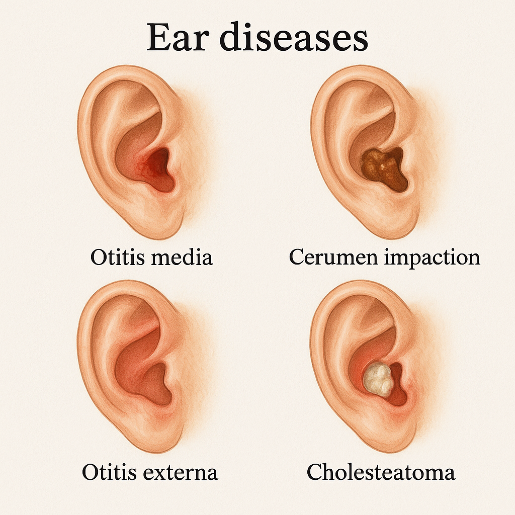 귀 질환-신경 손상부터 이석증까지