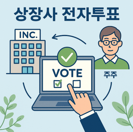 상장사 전자투표 의무화의 법적 배경과 구조 관련 이미지