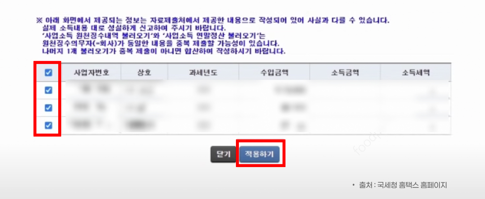 종합소득세 신고 방법