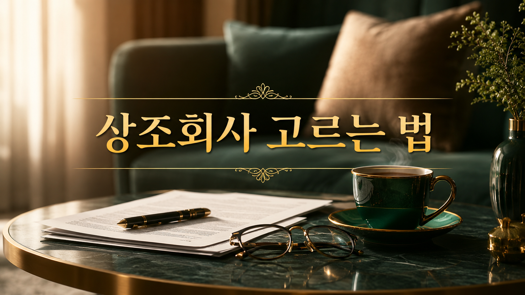 상조회사 고르는 법, 계약 전 꼭 따져볼 5가지