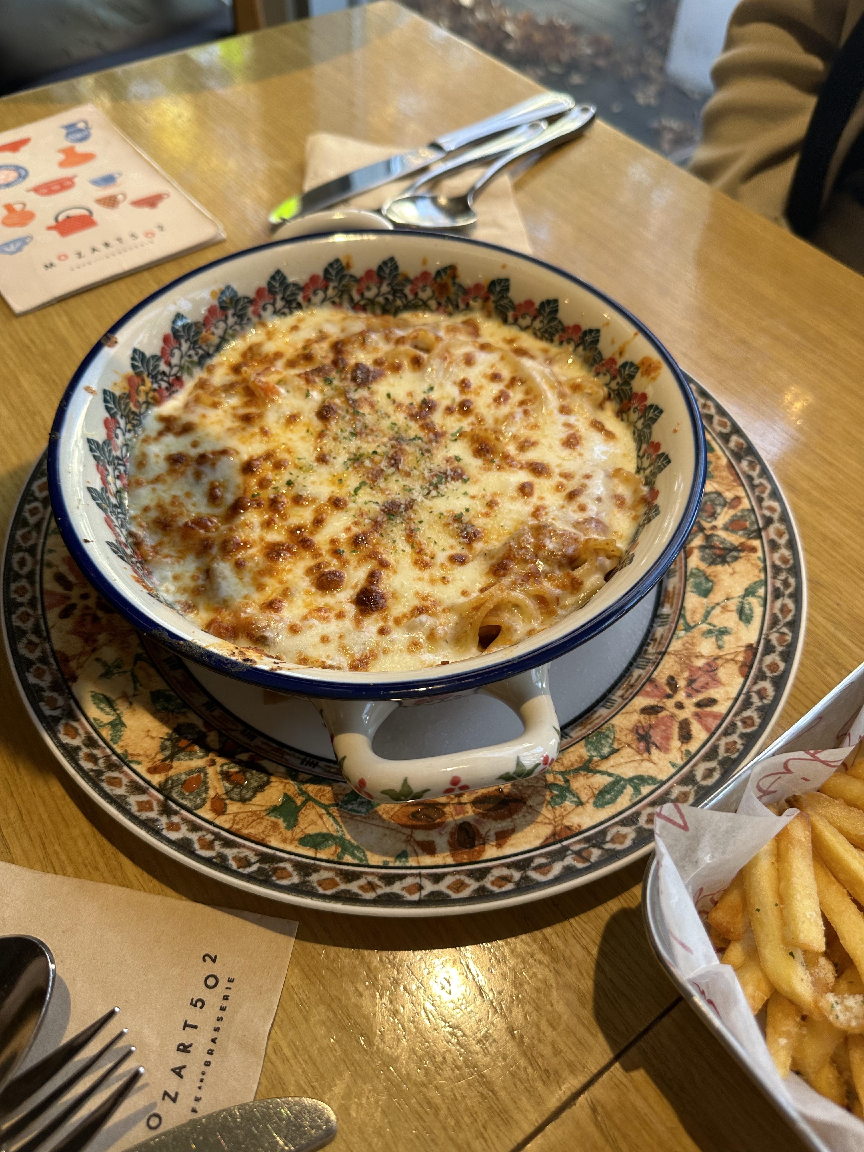 오븐스파게티 메뉴