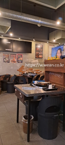 곱창집 내부 인테리어