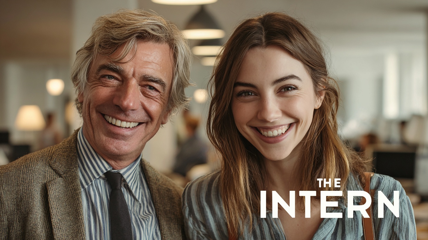 영화 인턴 포스터