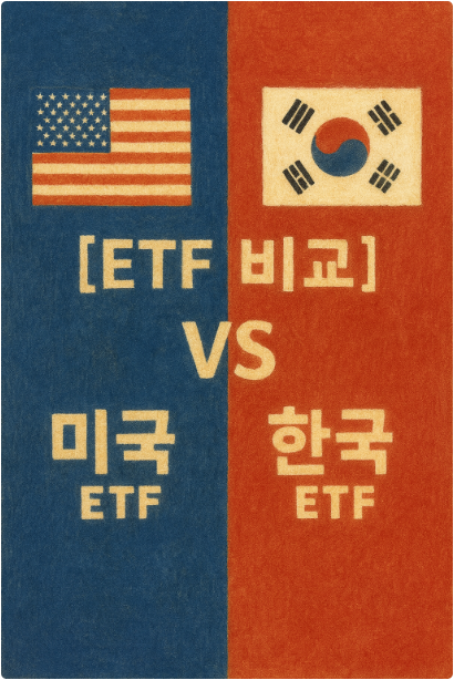 미국 ETF vs 한국 해외 ETF 관련 사진
