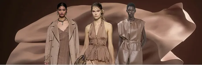 올해의 컬러 패션디자인 적용