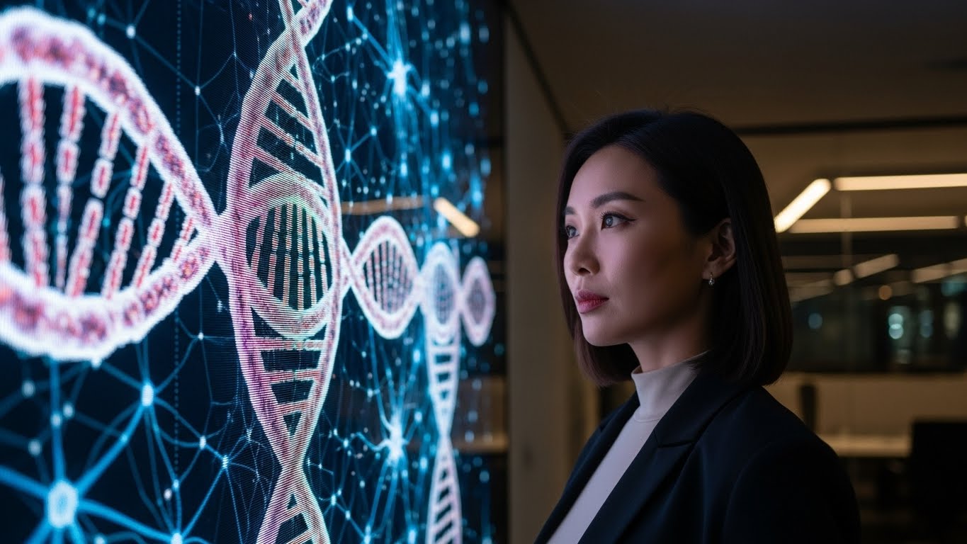 데이터 기반의 바이오해킹을 통해 자신의 생체 나이를 경영하는 진취적인 기업가