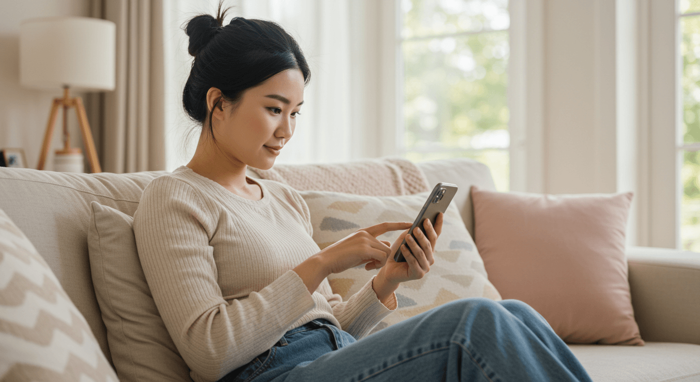 재테크 전략 실행 장면