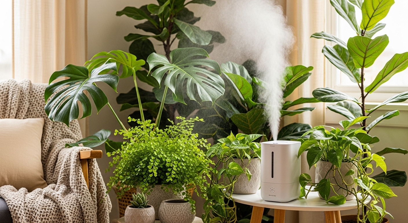 실내공기정화식물기르기배치미세먼지