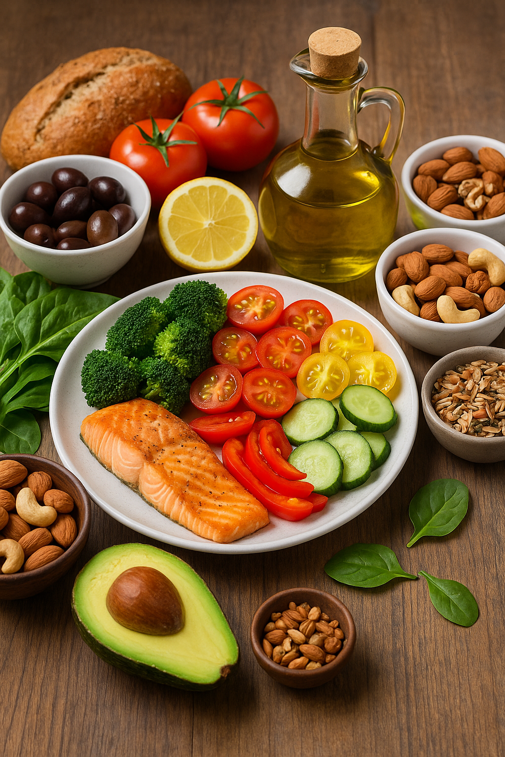 건강한 장수 식단과 라이프스타일