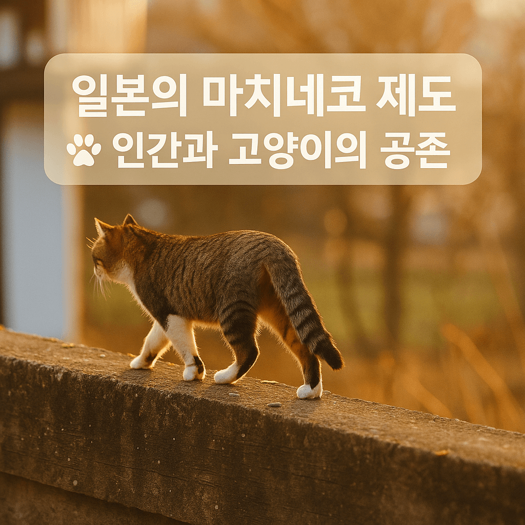 「길고양이와 함께 사는 일본, 마치네코 제도란? 🐾한국과 이렇게 다르다」