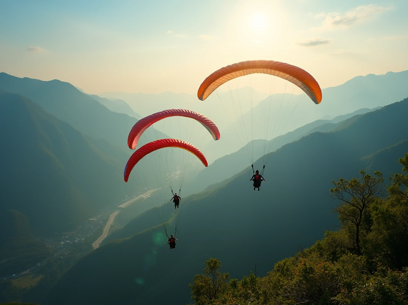 패러글라이딩 관련 이미지