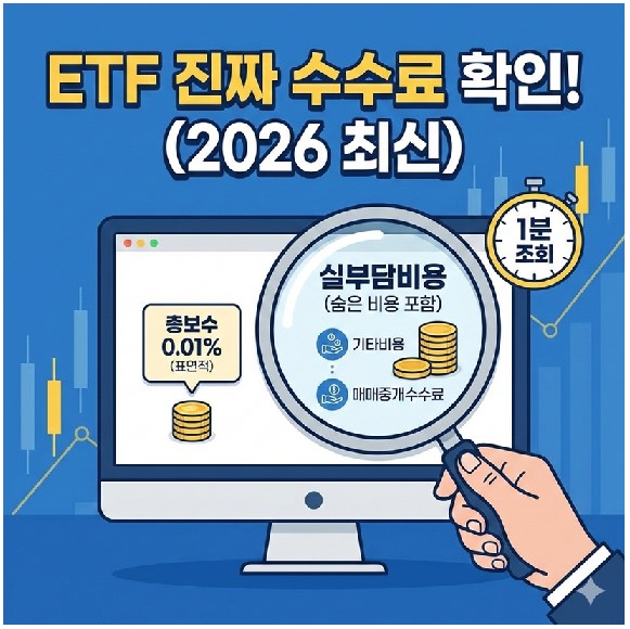 ETF 진짜 수수료 확인