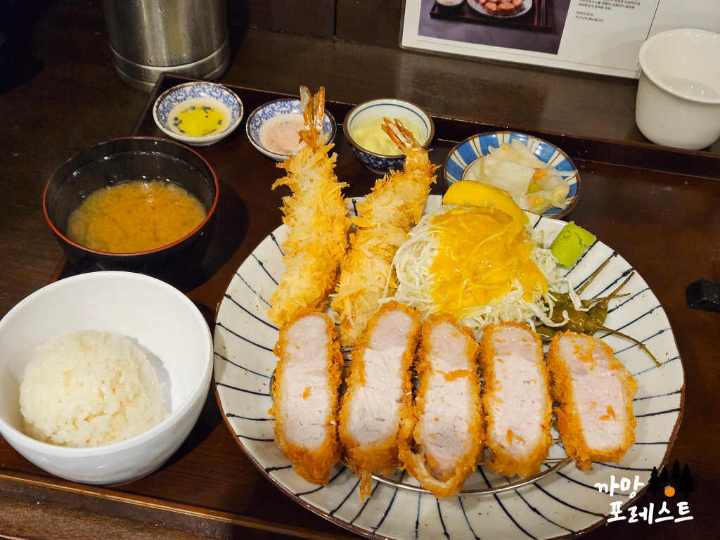 서울 부타이 1막 로스카츠 정식