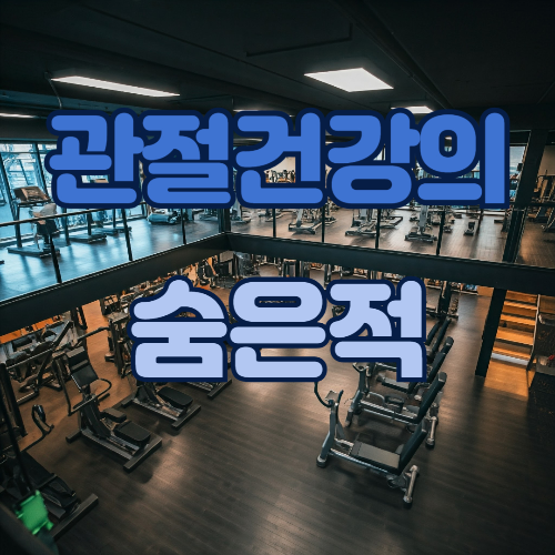 관절건강의 숨은적