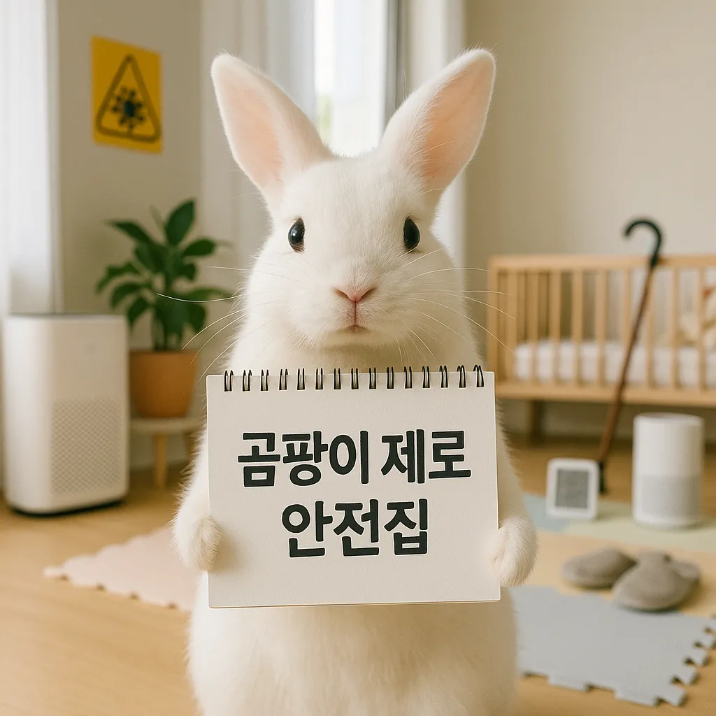 아이와 노약자를 곰팡이로부터 지키는 안전한 실내 관리법