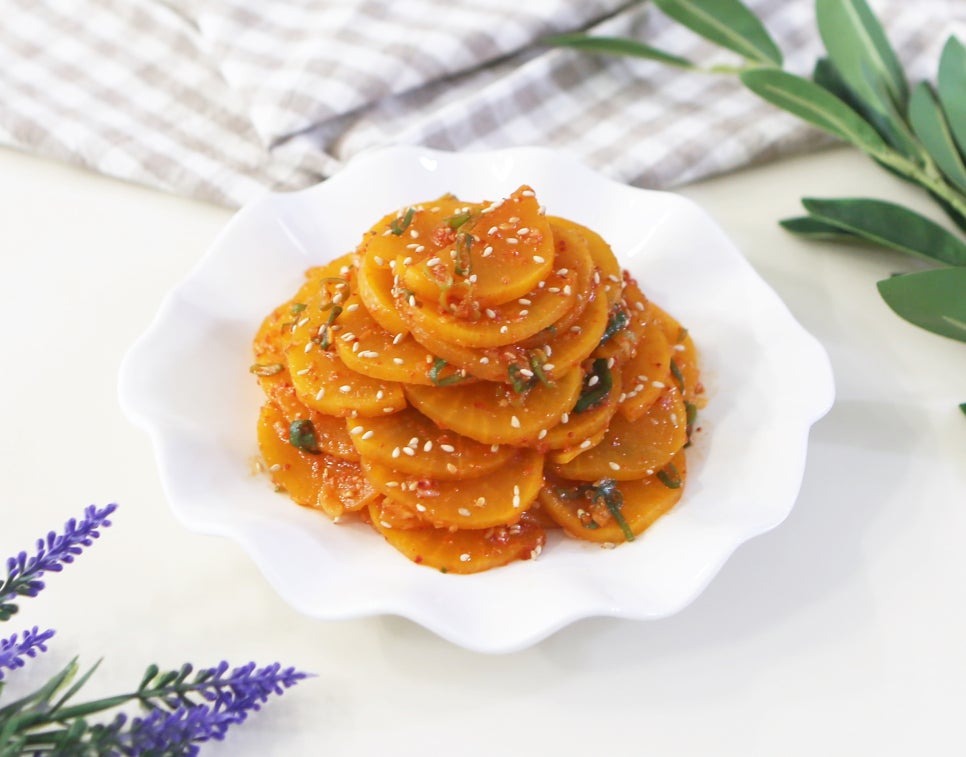 단무지무침