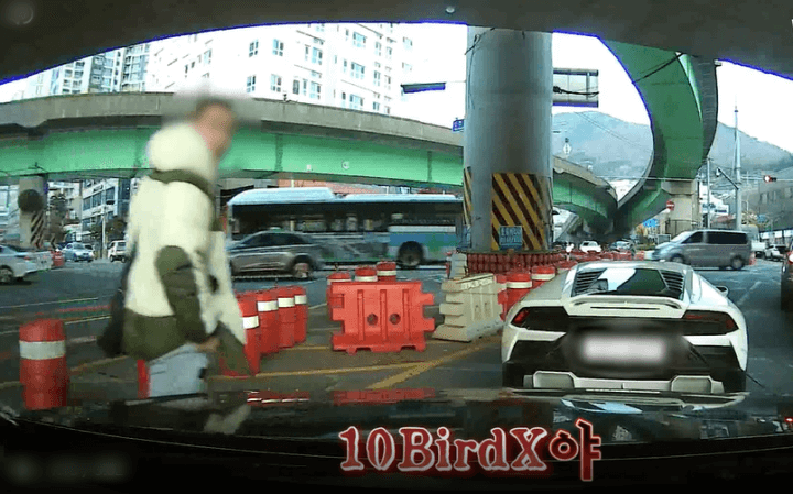 람보르기니-차주-욕설-장면